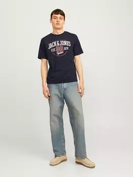 Футболка Jack & Jones, темно-синий