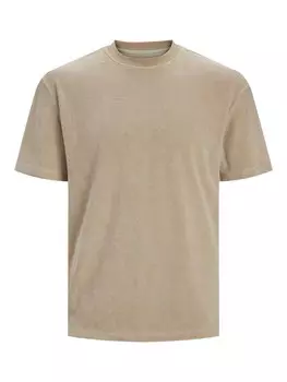 Футболка JACK & JONES Terry, темно-бежевый