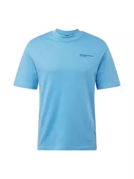 Футболка JACK & JONES THREAD, небесно-голубой/темно-синий