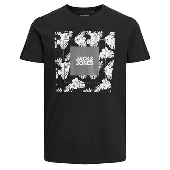 Футболка Jack & Jones Tropicana Box, черный