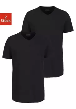 Футболка Jack & Jones "V-образный вырез", черный
