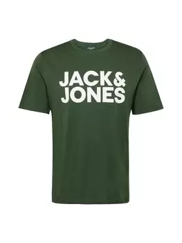 Футболка JACK & JONES, зеленый