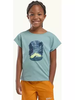 Футболка Jack Wolfskin, бирюзовый