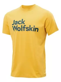 Футболка Jack Wolfskin BRAND T M, желтый
