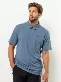 Футболка Jack Wolfskin DELGAMI POLO M, синий