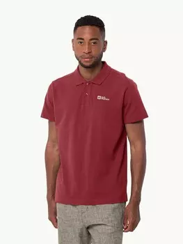 Футболка Jack Wolfskin ESSENTIAL POLO M, красный