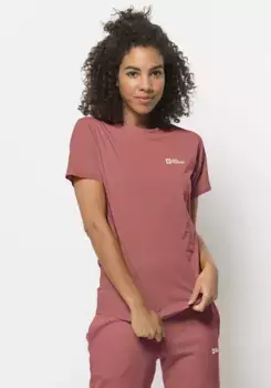 Футболка Jack Wolfskin "ESSENTIAL T W", цвет Faded-Rose