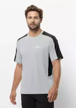 Футболка Jack Wolfskin "NARROWS T M", серый