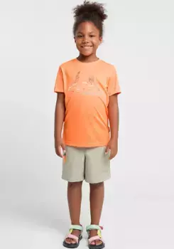 Футболка Jack Wolfskin "OUT AND ABOUT T KIDS", оранжевый