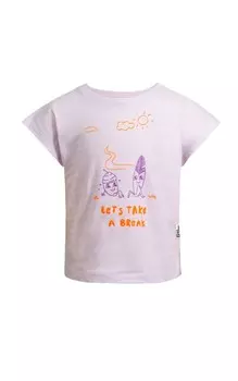 Футболка JACK WOLFSKIN Shirt, белый