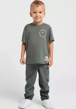 Футболка Jack Wolfskin "SMILEYWORLD TOGETHER T K", зеленый