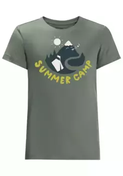 Футболка Jack Wolfskin "SUMMER CAMP T K", зеленый