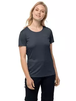 Футболка Jack Wolfskin TECH T W, синий