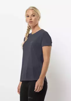 Футболка Jack Wolfskin "VONNAN S/S T W", цвет Graphite