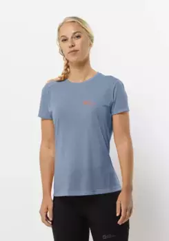 Футболка Jack Wolfskin "VONNAN S/S T W", синий