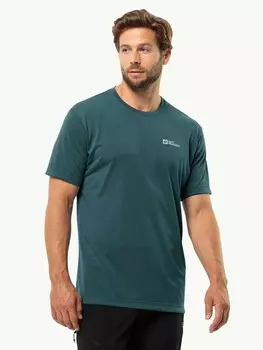 Футболка Jack Wolfskin VONNAN S/S T M, синий