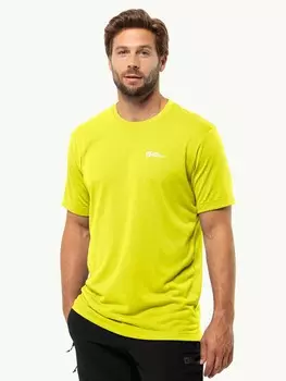 Футболка Jack Wolfskin VONNAN S/S T M, желтый