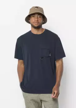 Футболка Jack Wolfskin "WANDERTHIRST T M", синий