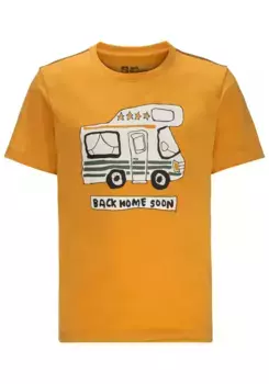 Футболка Jack Wolfskin "WOLF & VAN T B", оранжевый