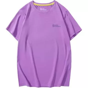 Футболка Jack Wolfskin женская, ярко-фиолетовая