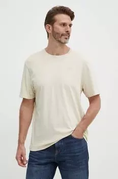 Футболка Jacko из хлопка Pepe Jeans, бежевый