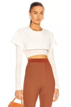 Футболка Jacquemus Le Double, белый