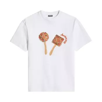 Футболка Jacquemus Le T-Shirt Maraca 'White', белый