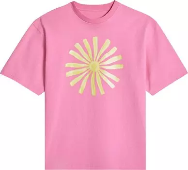 Футболка Jacquemus Le T-Shirt Soleil 'Pink', розовый