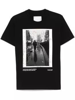 Футболка James Dean sacai, черный
