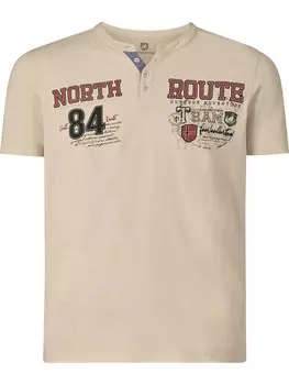 Футболка Jan Vanderstorm Algot, шерсть белая