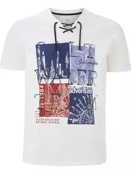 Футболка Jan Vanderstorm, белый