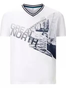 Футболка Jan Vanderstorm BRYNO, белый
