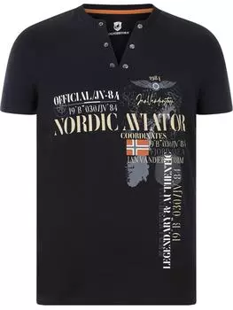 Футболка Jan Vanderstorm, черный