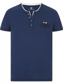 Футболка Jan Vanderstorm Haftor, темно-синий