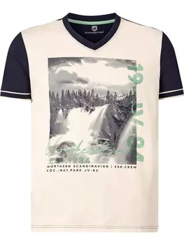 Футболка Jan Vanderstorm Kisping, кремовый