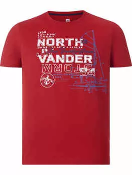 Футболка Jan Vanderstorm, красный