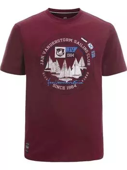 Футболка Jan Vanderstorm, красный