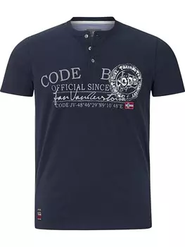 Футболка Jan Vanderstorm KRISTER, ночная синяя