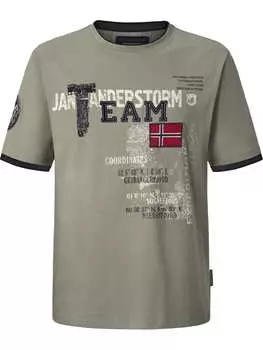 Футболка Jan Vanderstorm, оливковый