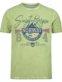 Футболка Jan Vanderstorm, зеленый