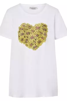 Футболка Janet & Joyce, белый