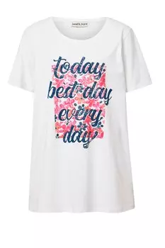 Футболка Janet & Joyce, белый