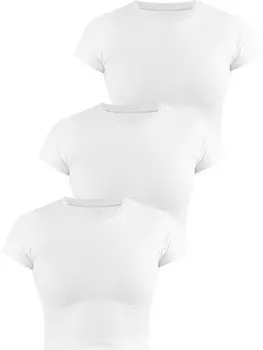 Футболка Janice hochgeschlossen Nerano, белый