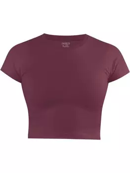 Футболка Janice hochgeschlossen Nerano, цвет burgund