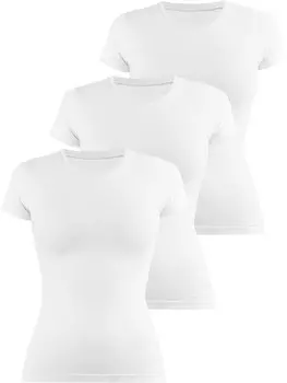 Футболка Janice hochgeschlossen Nice, белый