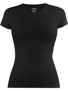 Футболка Janice hochgeschlossen Nice, черный