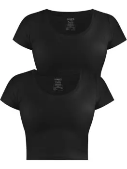 Футболка Janice Nantes, черный