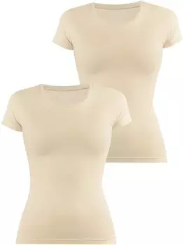 Футболка Janice Nysa, бежевый