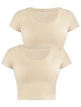 Футболка Janice Shirt Nantes, бежевый