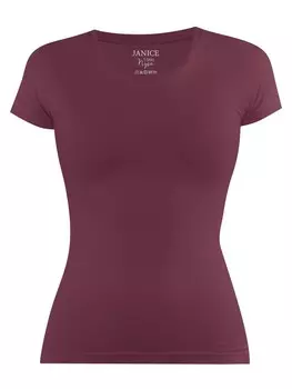 Футболка Janice Shirt Nysa, бордовый
